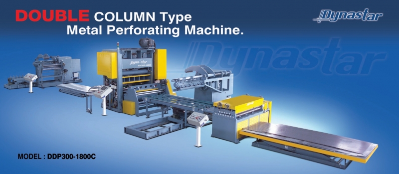 Double Column Type Metal Perforating Machine