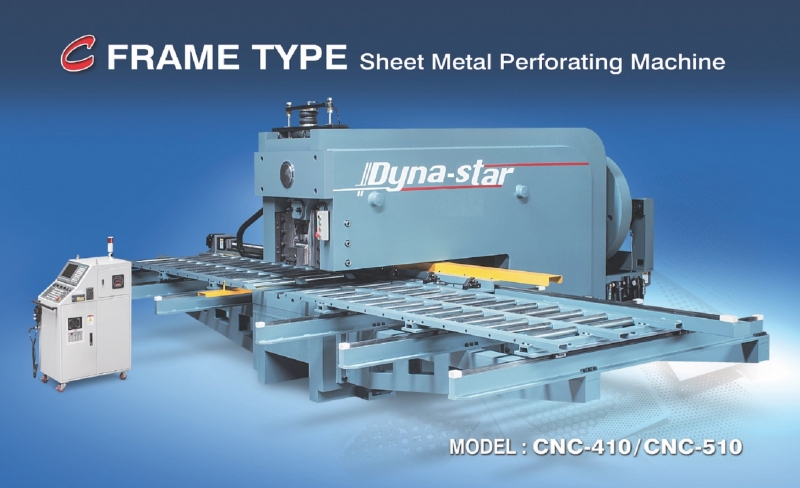 CNC-410/ CNC-510 Automatic Sheet Perforating Machines
